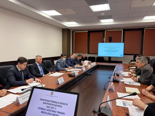 Бруцеллезге қарсы күрес бойынша техникалық көмек2026 жылғы 16–19 наурыз, Астана, Қазақстан