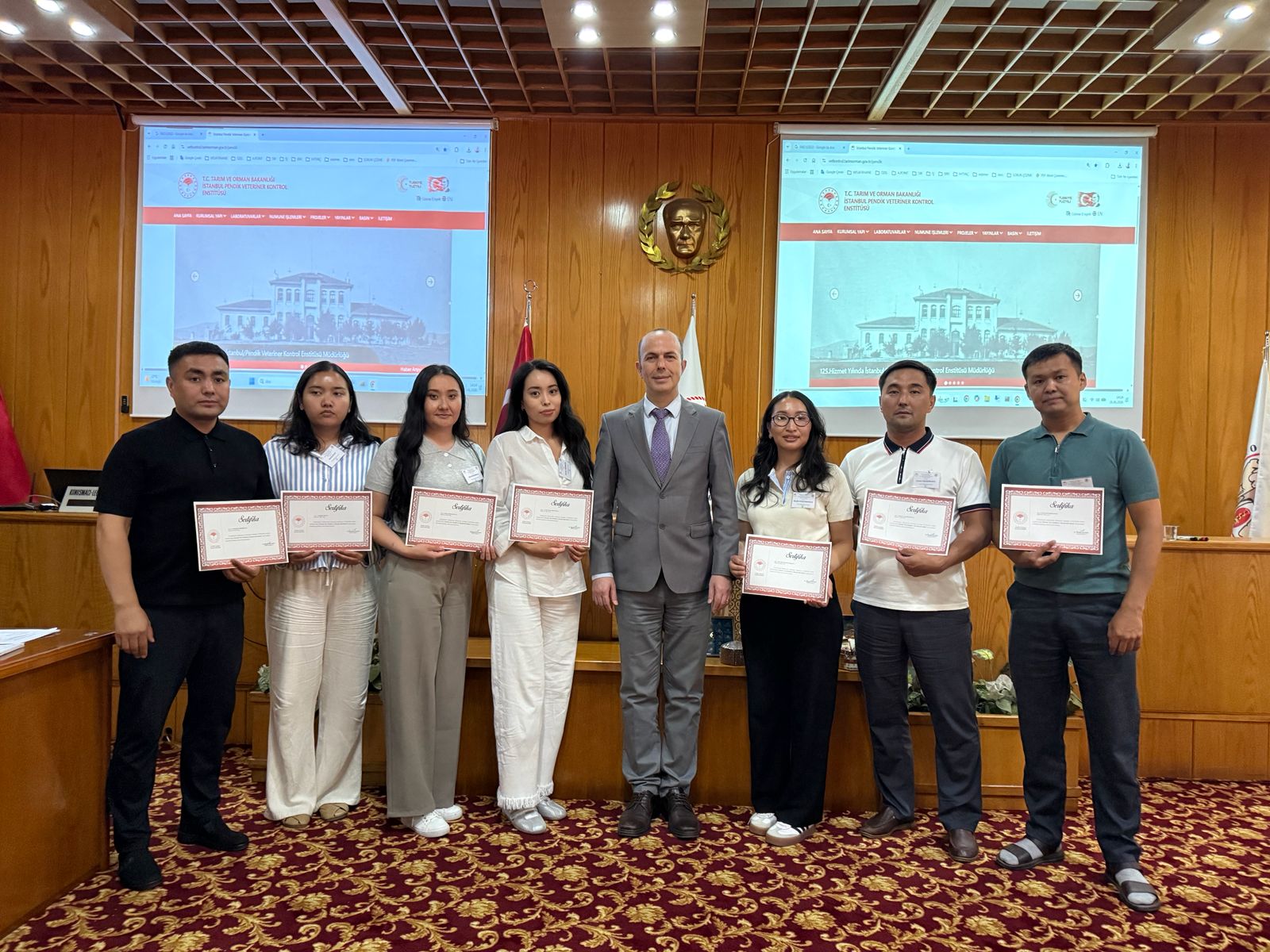 NRCV employees underwent international training on laboratory diagnosis of Brucellosis in Türkiye